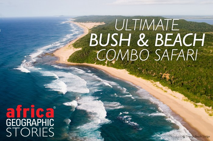 Ultimate bush and beach combo safari - Africa Geographic