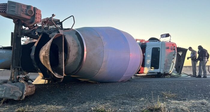 Highway 12 in Suisun City reopens after cement truck crash | abc10.com